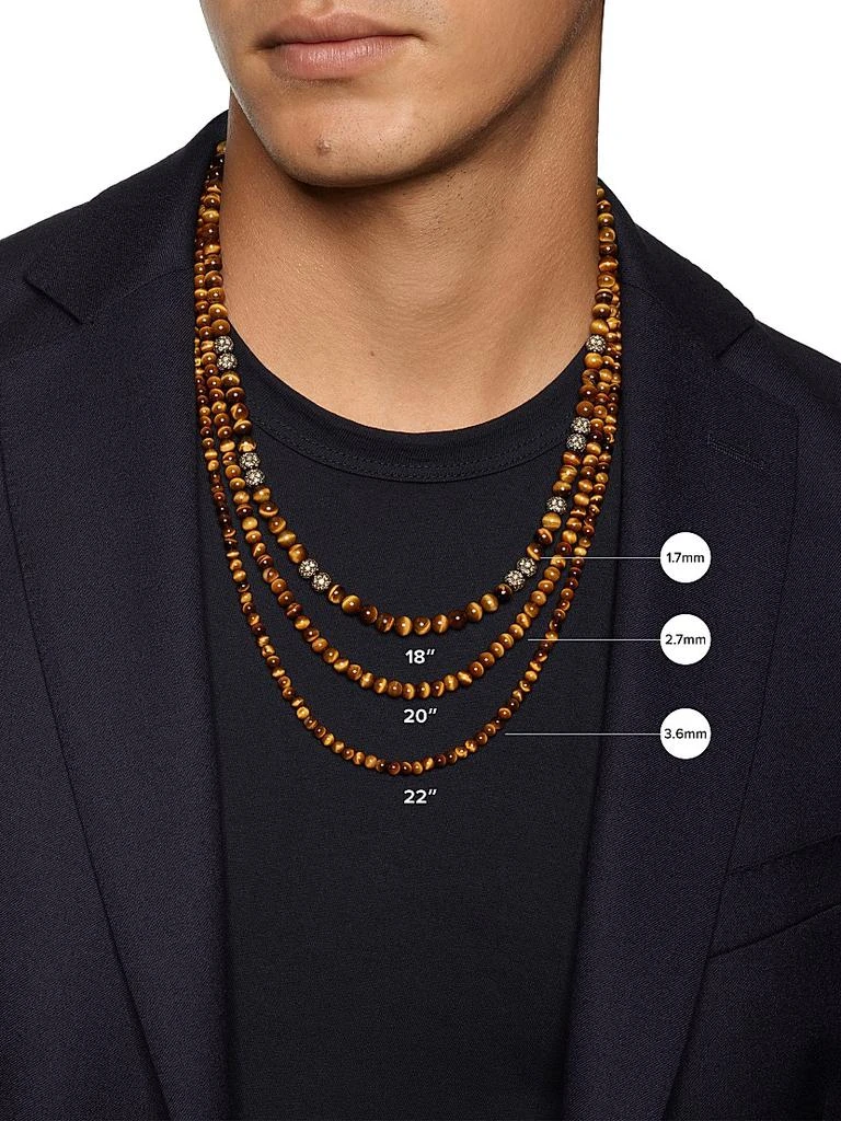 Spiritual Beads Necklace with Nephrite Jade and 18K Yellow Gold 商品