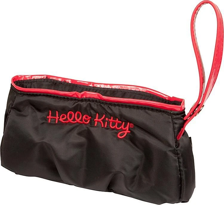 商品Hello Kitty|Hello Kitty 蝴蝶结化妆包,价格¥179-¥224,第2张图片详细描述