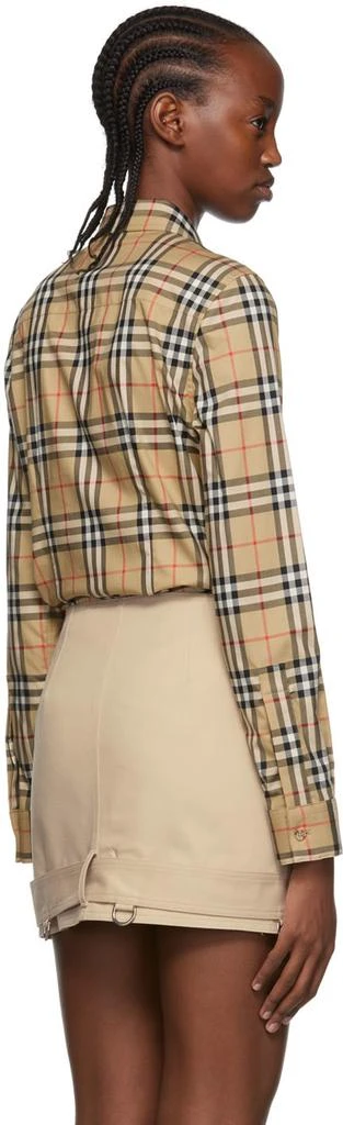 商品Burberry|棕色 Vintage Check 衬衫,价格¥6289,第3张图片详细描述