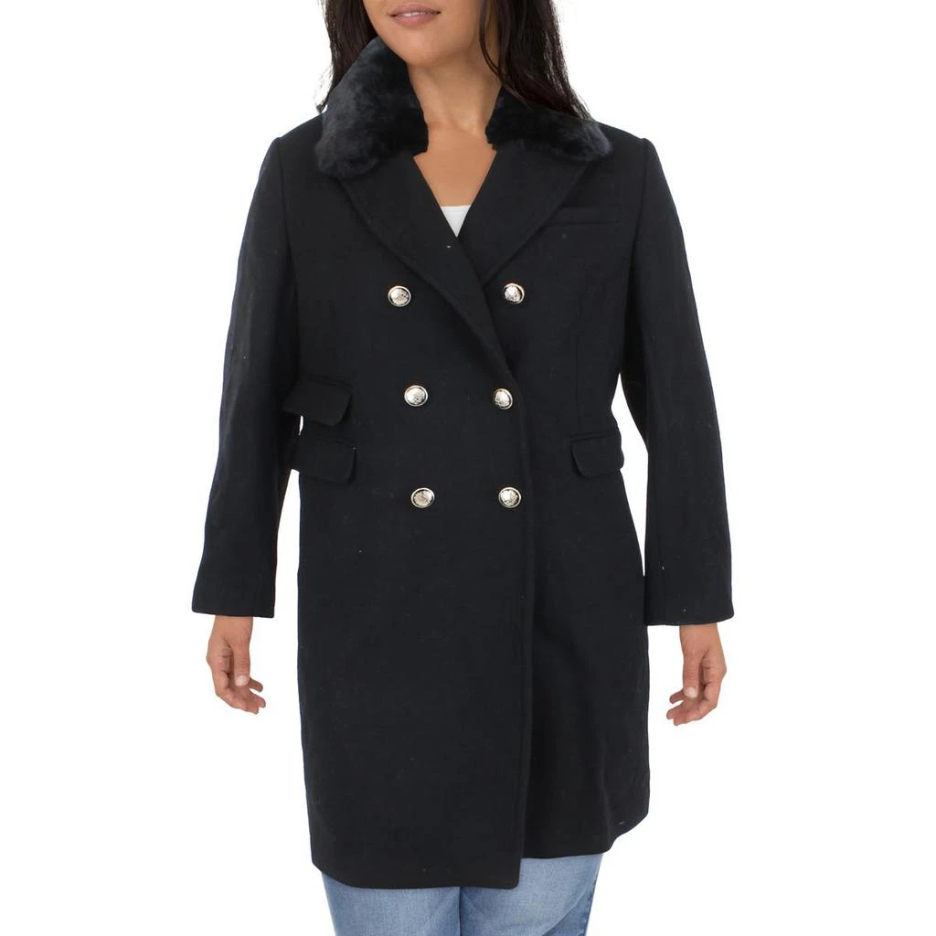 商品Vince Camuto|Vince Camuto Womens Warm Long Wool Coat,价格¥410,第1张图片