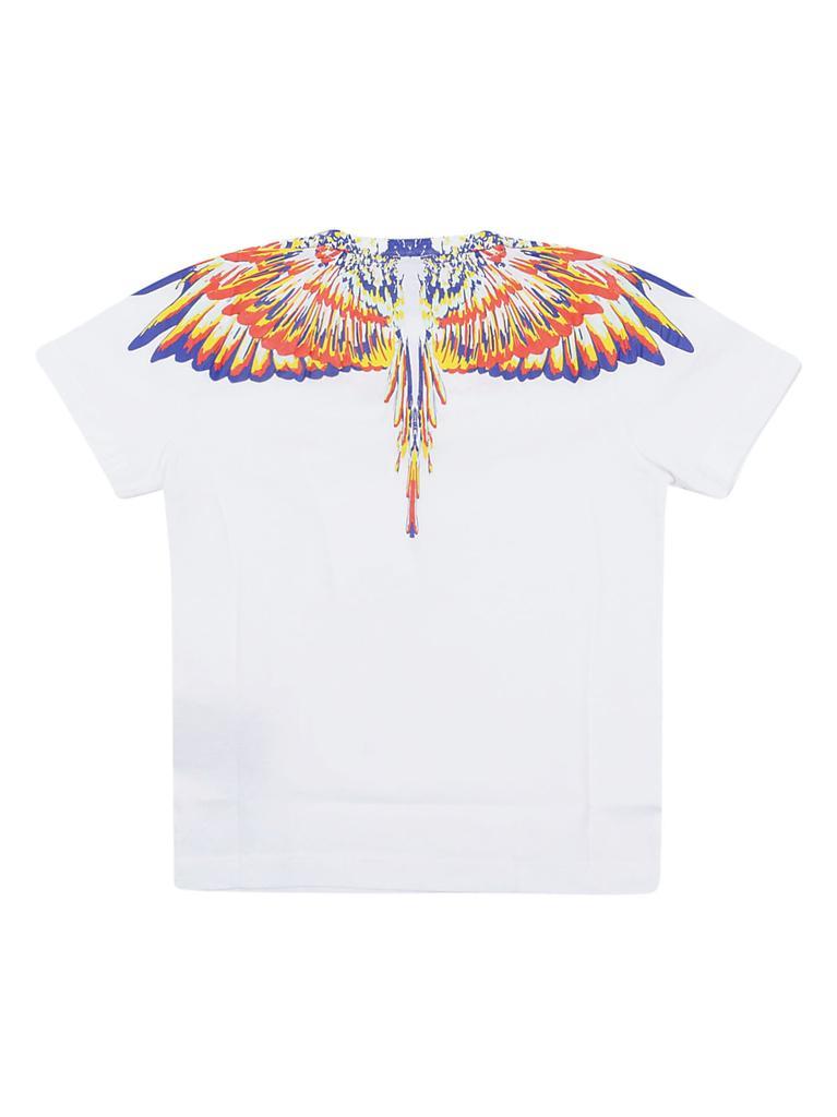 商品Marcelo Burlon|Marcelo Burlon Tempera Wings T-shirt S/s,价格¥783,第4张图片详细描述