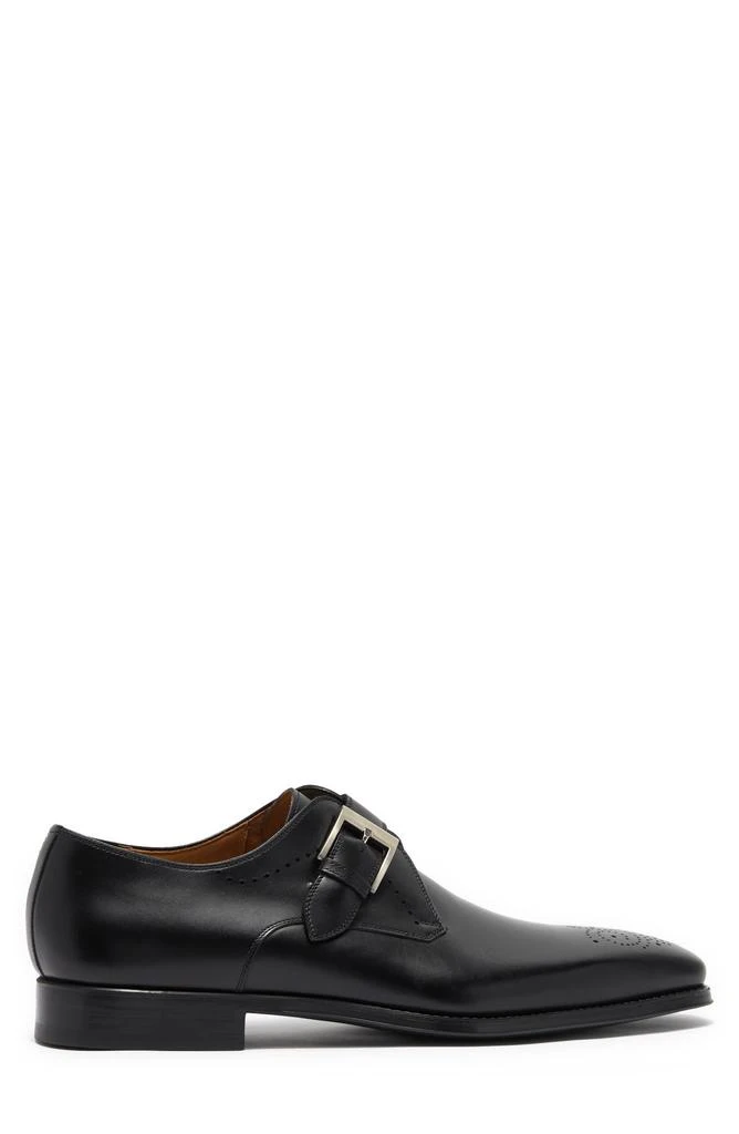 商品Magnanni|Mallory Leather Monk Strap Dress Shoe,价格¥1240,第3张图片详细描述