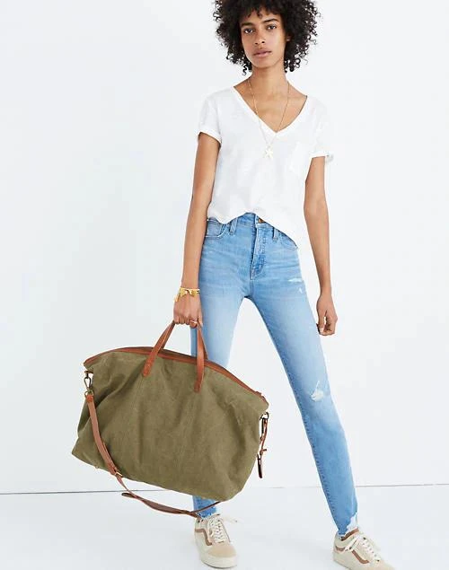 商品Madewell|The Transport Weekender in Canvas,价格¥1073,第5张图片详细描述