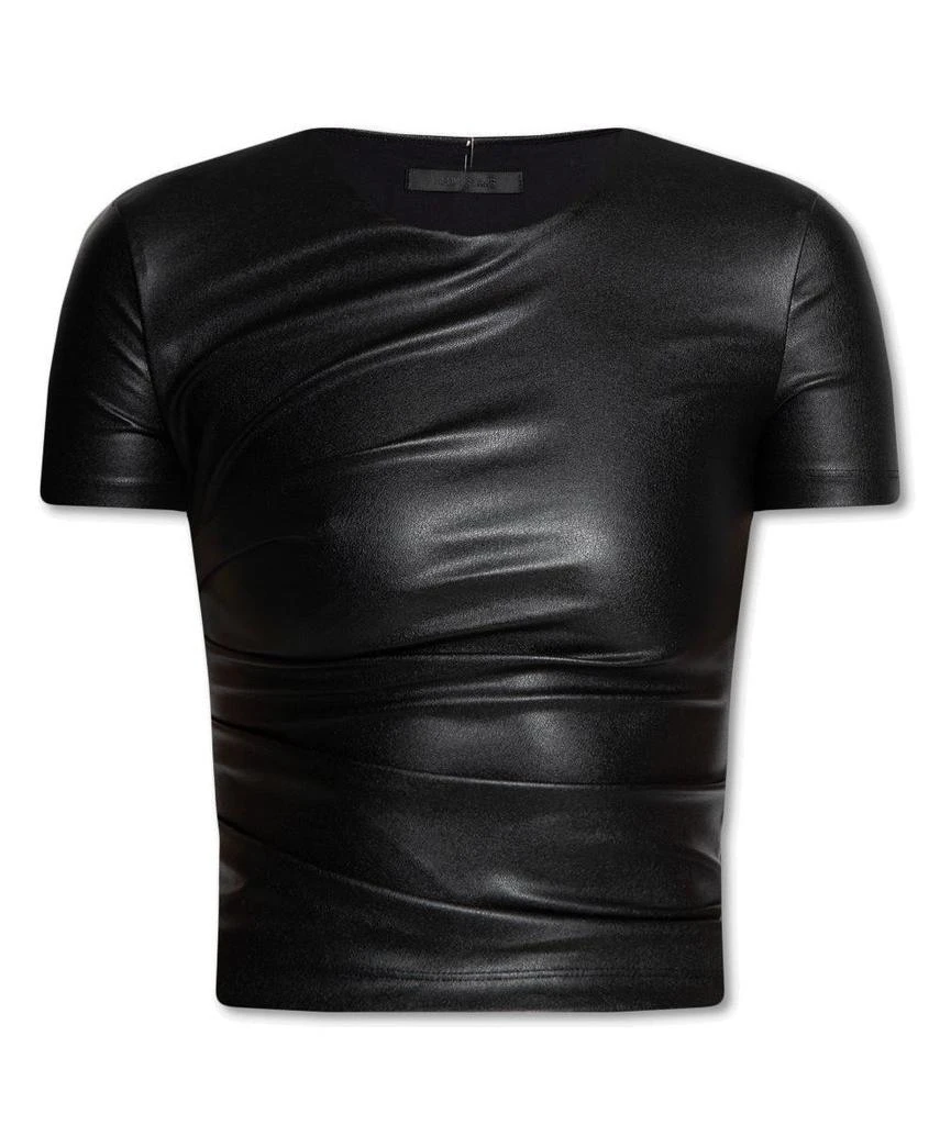 商品Helmut Lang|Helmut Lang Ruched Roundneck T-Shirt,价格¥1715,第1张图片