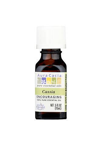 商品Aura Cacia|Pure Essential Oil Cassia Bark - 0.5 fl oz,价格¥107,第1张图片