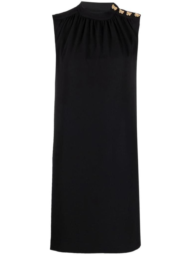 商品Moschino|Moschino Women's Black Other Materials Dress,价格¥8462,第1张图片