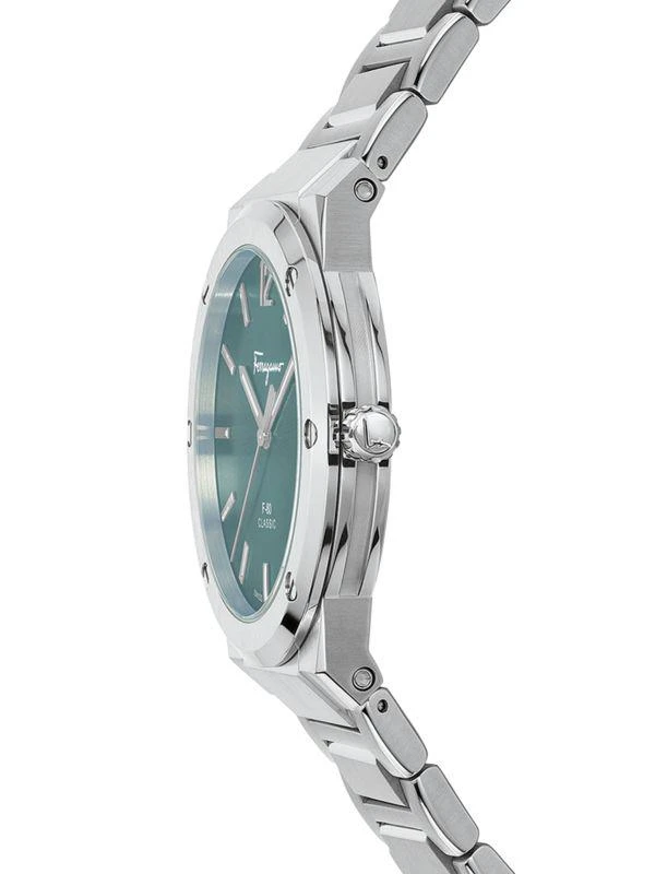 商品Salvatore Ferragamo|F-80 Classic Stainless Steel Bracelet Watch,价格¥3286,第3张图片详细描述
