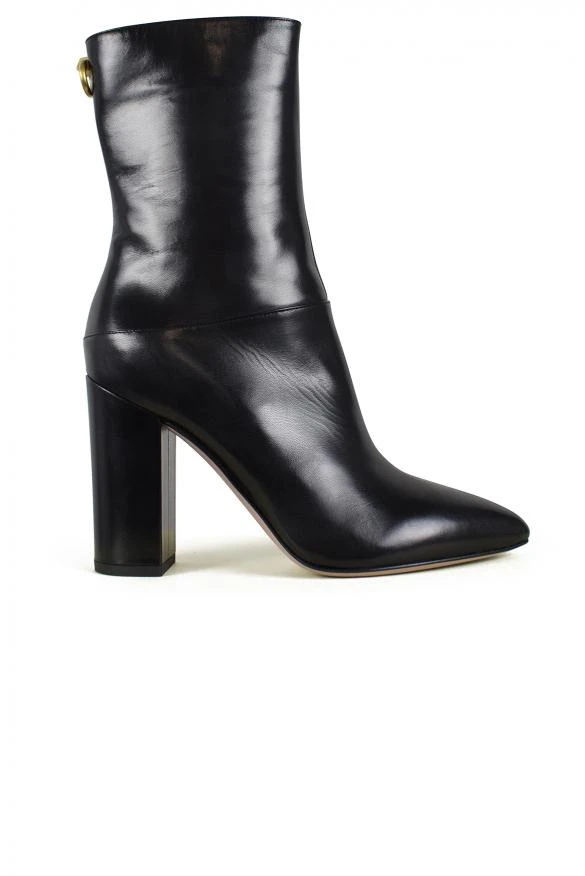 商品Valentino|Black leather boots,价格¥4183,第1张图片