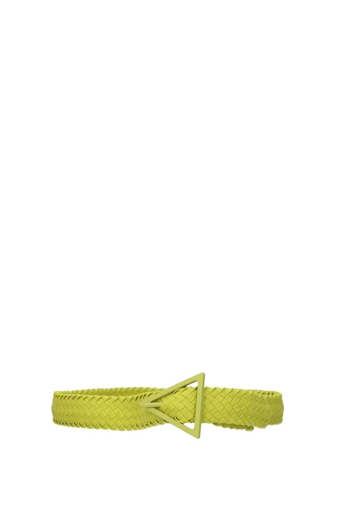 商品Bottega Veneta|Regular belts Rubber Green Acid Green,价格¥1627,第1张图片