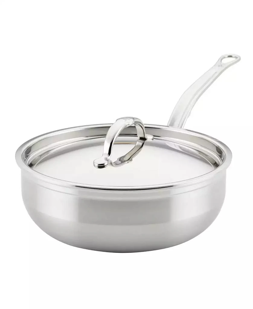 商品Hestan|ProBond® Clad Stainless Steel 3.5-Quart Covered Essential Pan,价格¥1851,第1张图片