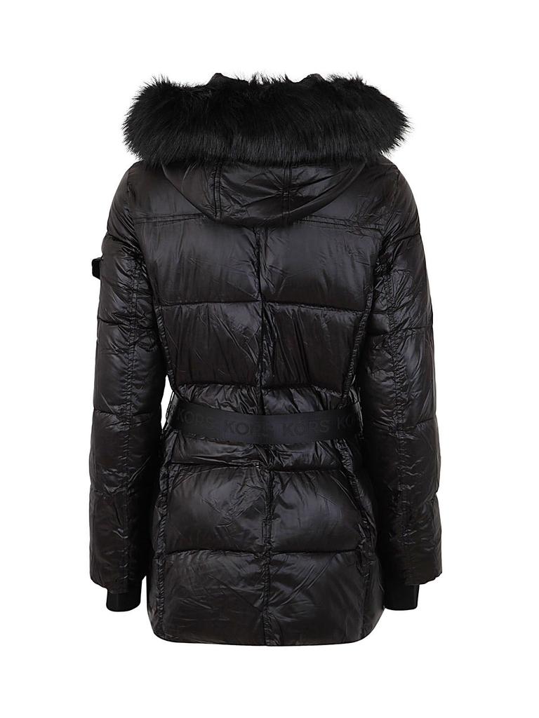 Michael Kors Women's  Black Other Materials Down Jacket商品第2张图片规格展示