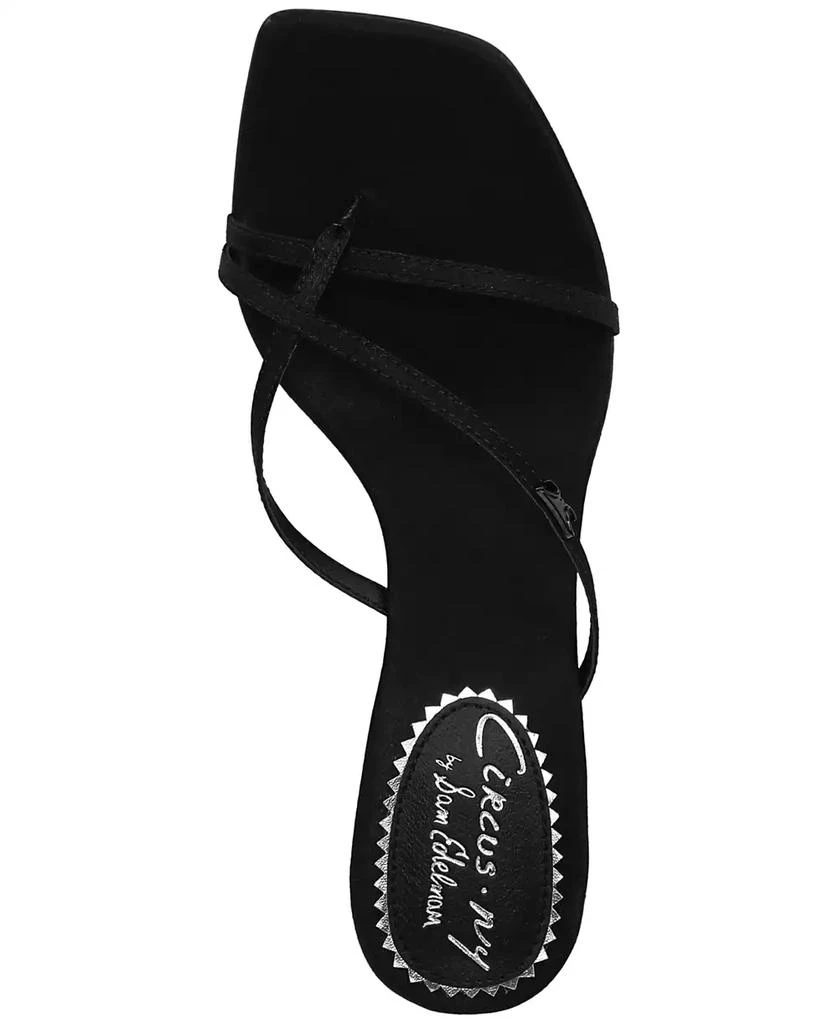 商品Circus NY by Sam Edelman|Juliet Strappy Kitten-Heel Dress Sandals,价格¥354,第4张图片详细描述