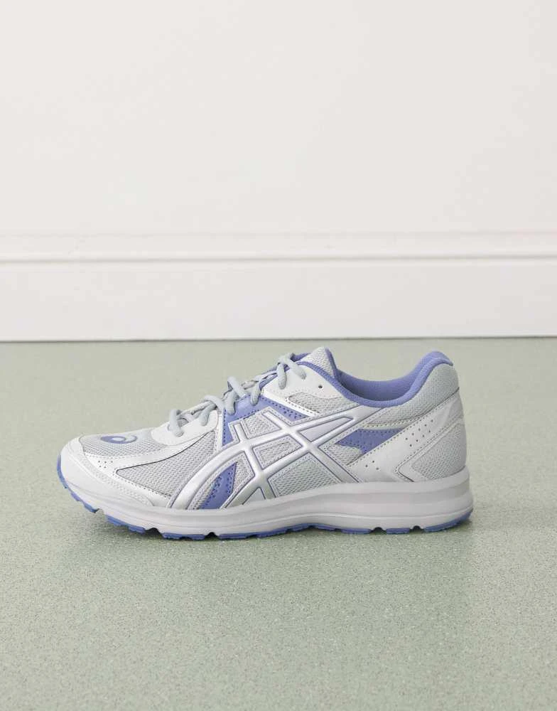 商品Asics|Asics Jog 100 s trainers in piedmont grey and pure silver,价格¥778,第5张图片详细描述
