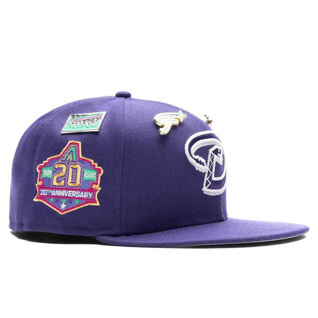 商品New Era|Feature x New Era Northern Lights 59FIFTY Fitted - Arizona Diamondbacks,价格¥456,第4张图片详细描述