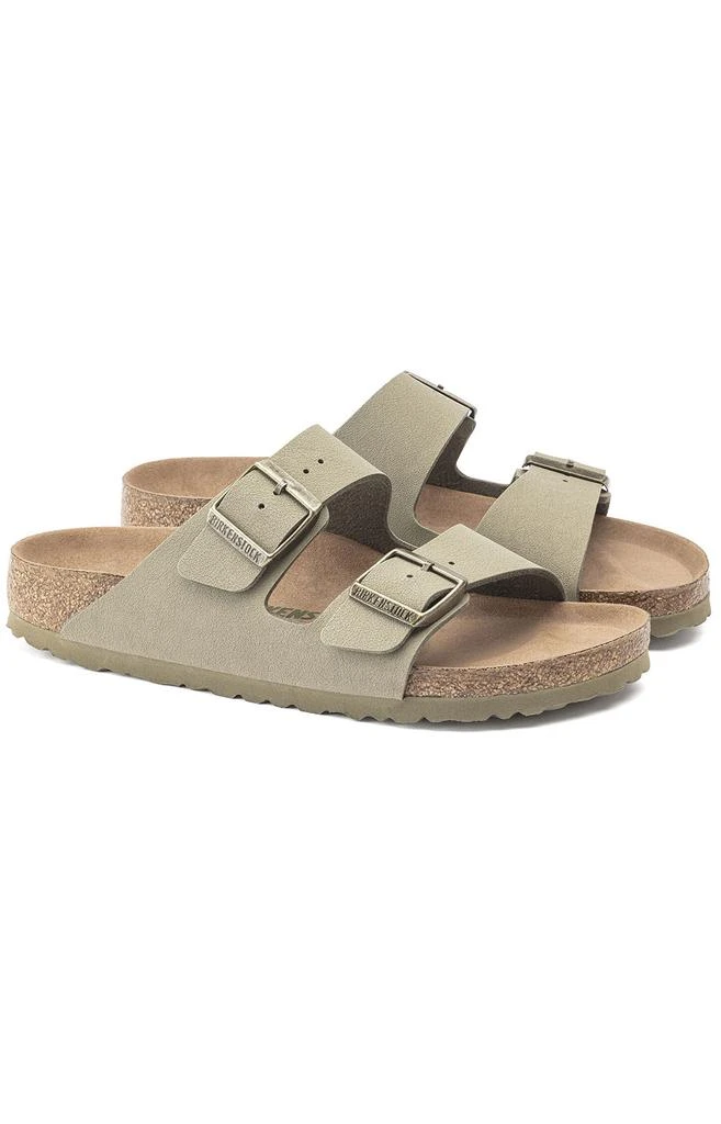 商品Birkenstock|(1020502) Arizona Vegan Sandals - Khaki,价格¥567,第3张图片详细描述