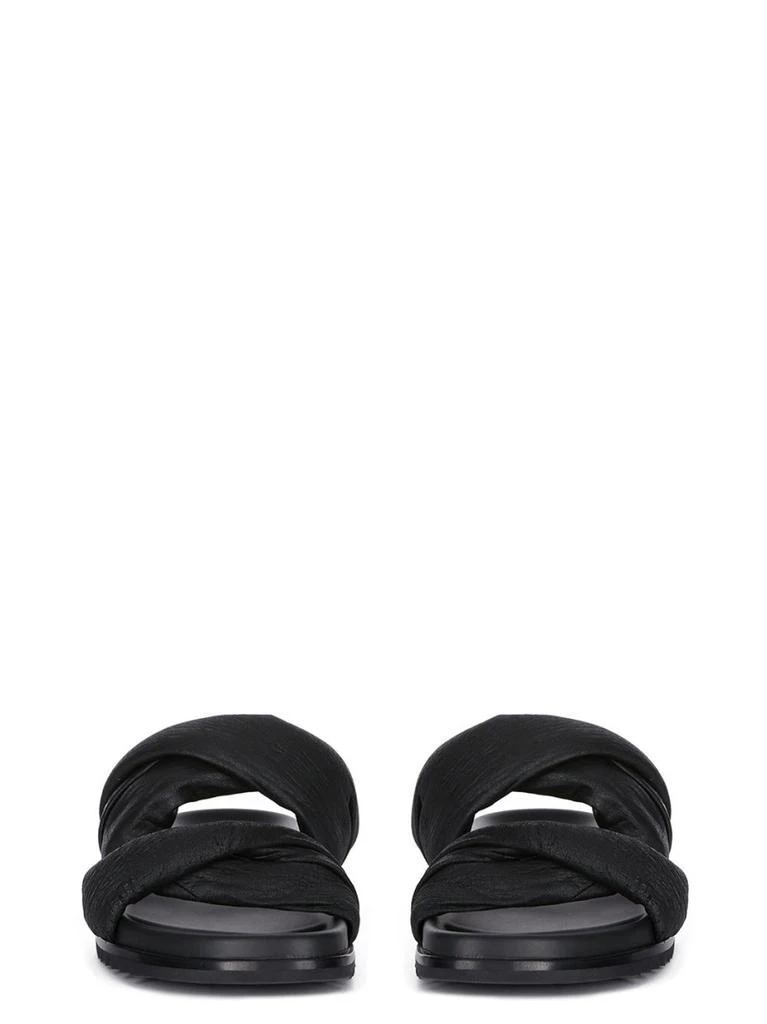 商品Rick Owens|Twisted Granola Sandals In Blistered Black Lamb Leather,价格¥7670,第3张图片详细描述