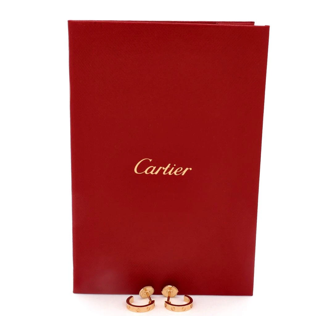 商品[二手商品] Cartier|Love Hoop Earrings 18K Yellow Gold Small,价格¥20730,第2张图片详细描述
