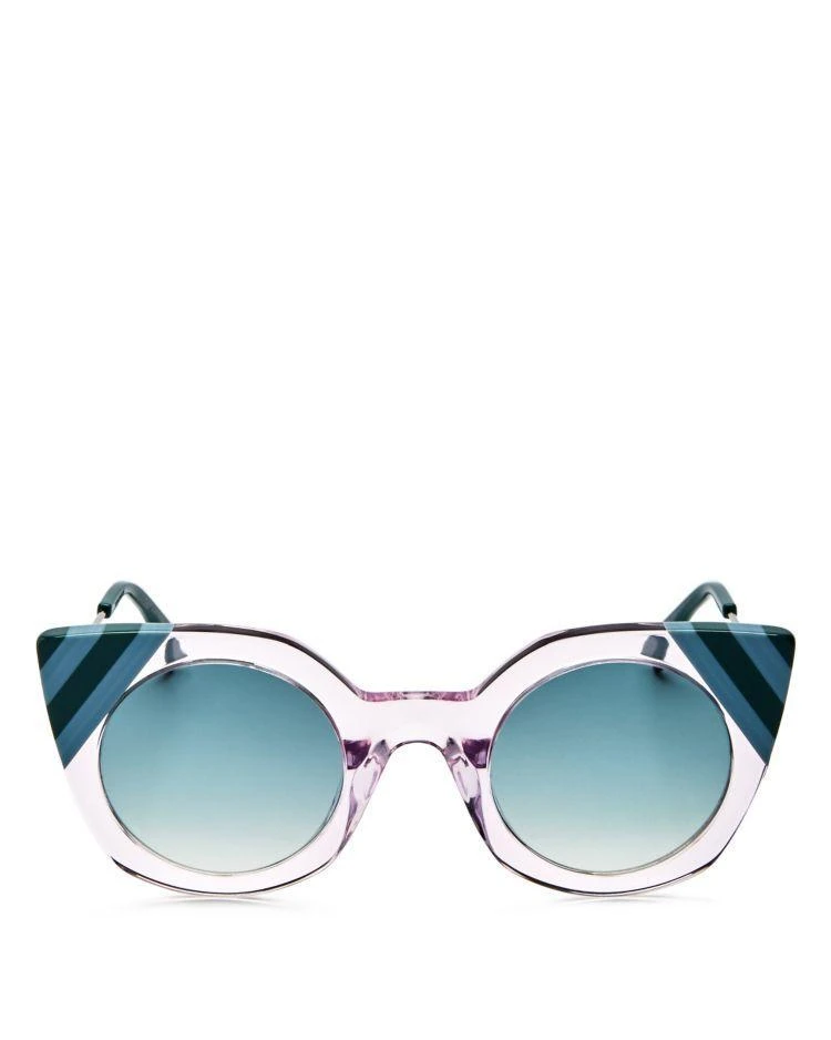 商品Fendi|猫眼太阳镜, 45mm,价格¥3551,第1张图片
