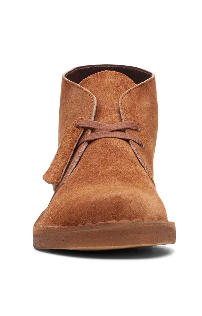 商品Clarks|(26168531) Desert Boots - Ginger Hairy Suede,价格¥854,第3张图片详细描述