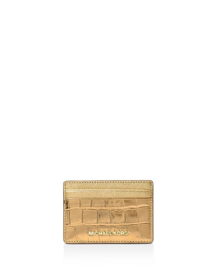 商品Michael Kors|Embossed Leather Card Case,价格¥261,第1张图片