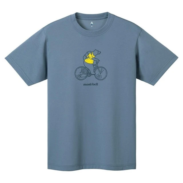 商品Montbell|【Brilliant|包邮包税】Montbell Wickron 骑行熊 JBWXMURH242 登山服 短袖T恤,价格¥255,第1张图片