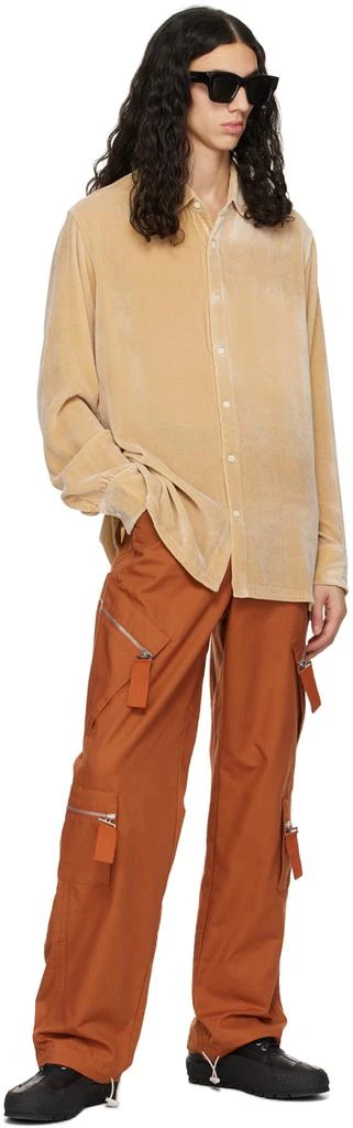 商品Jacquemus|Beige Le Papier 'La Chemise Tombolo' Shirt,价格¥2128,第4张图片详细描述