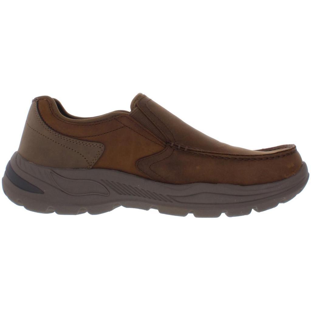 商品SKECHERS|Skechers Mens Motley-Hust Leather Arch Fit Loafers,价格¥519,第5张图片详细描述