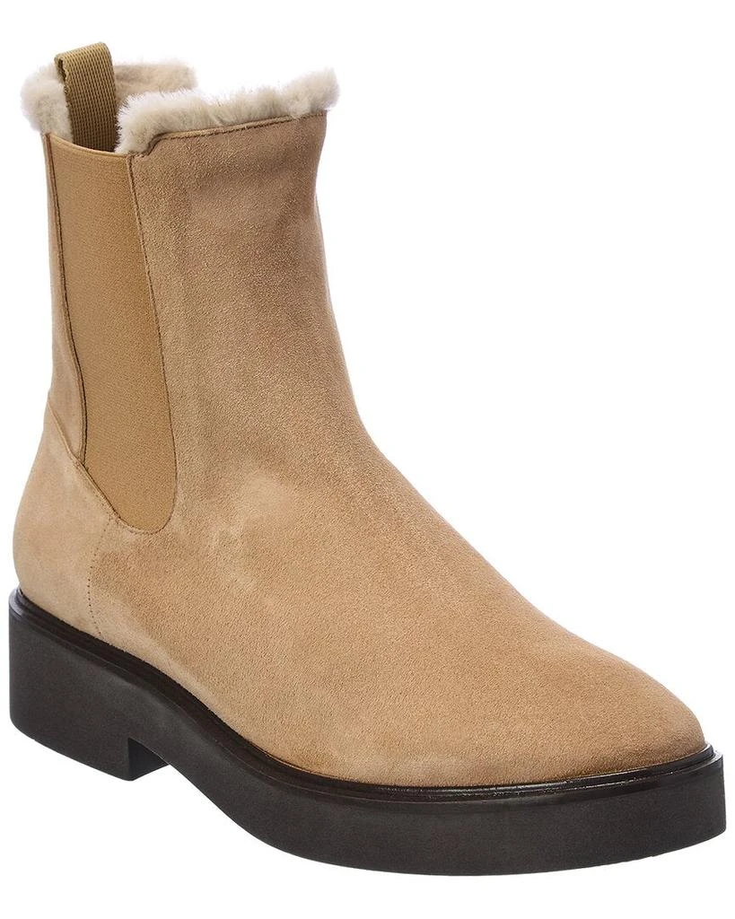 商品Stuart Weitzman|Stuart Weitzman Alpine Cozy Suede & Shearling Chelsea Boot,价格¥1247,第1张图片