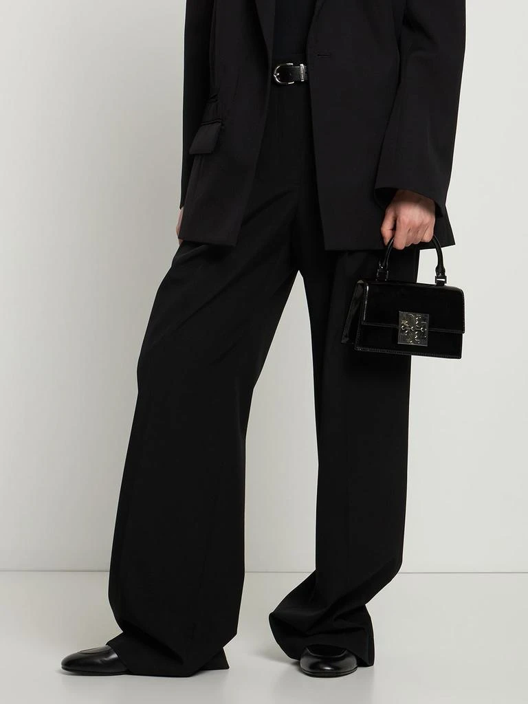 商品Tory Burch|Mini Trend Spazzolato Top Handle Bag,价格¥2840,第1张图片