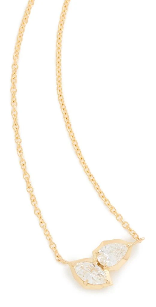 商品Jade Trau|Jade Trau 18k Poppy Two-Stone Pendant,价格¥20323,第1张图片