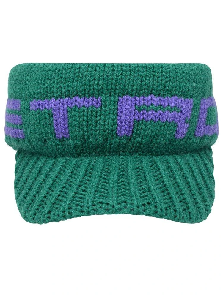 商品ETRO|Etro Logo Intarsia-Knitted Curved Peak Visor,价格¥1070,第1张图片