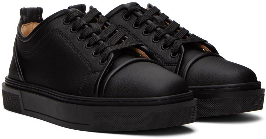 商品Christian Louboutin|Black Adolon Junior Sneaker,价格¥6767,第6张图片详细描述