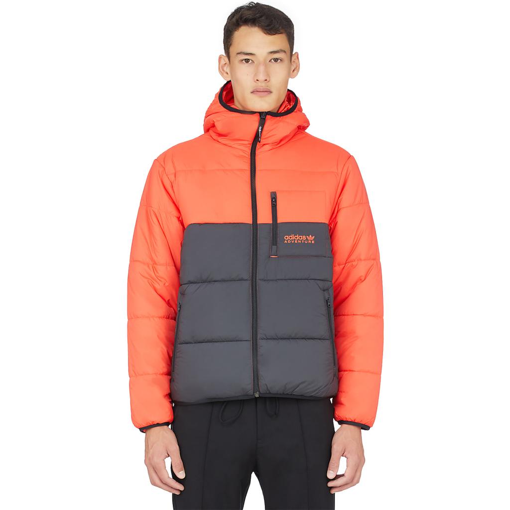 Adventure Reversible Puffer Jacket - Black/Bright Red商品第1张图片规格展示