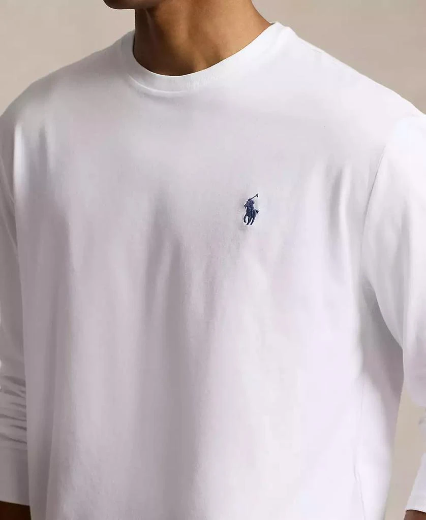 商品Ralph Lauren|Men's Classic-Fit Jersey Long-Sleeve T-Shirt,价格¥337,第5张图片详细描述
