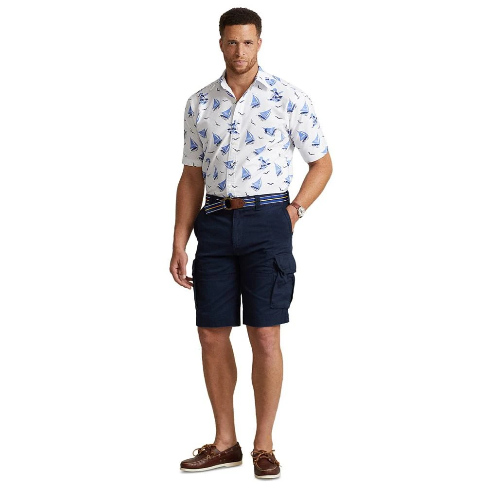商品Ralph Lauren|Men's Big & Tall Polo Bear Oxford Shirt,价格¥279,第4张图片详细描述