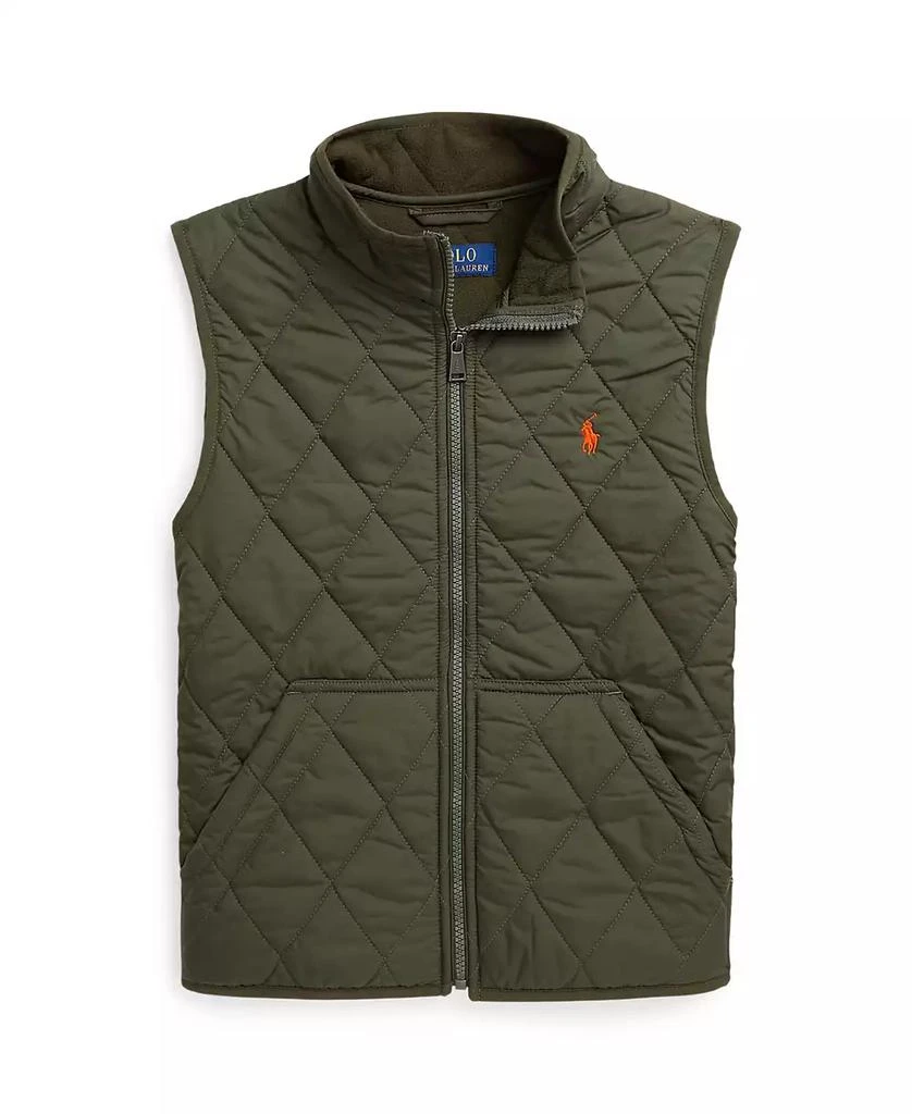 商品Ralph Lauren|Big Boys Quilted Water-Repellent Vest,价格¥554,第4张图片详细描述