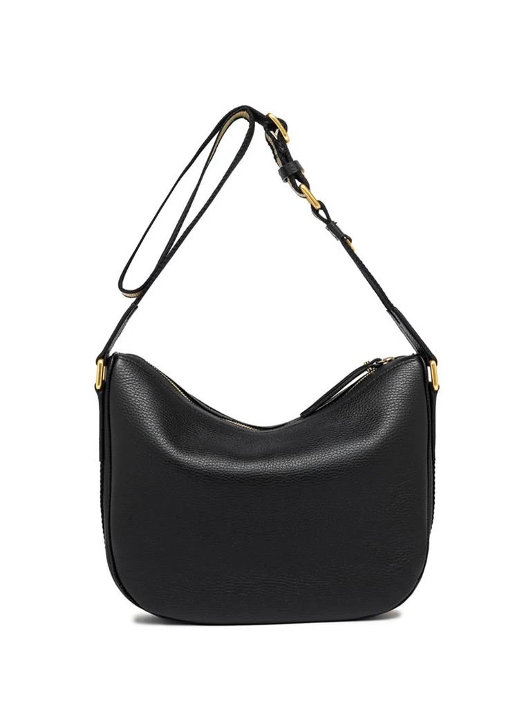 商品GIANNI CHIARINI|Armonia Black Leather Shoulder Bag,价格¥1929,第3张图片详细描述