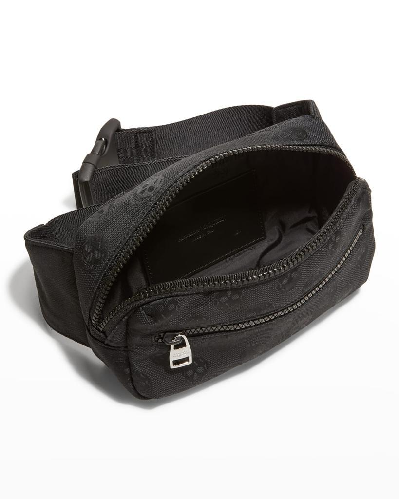 商品Alexander McQueen|Men's Bumbag Tonal Skull Belt Bag,价格¥5341,第7张图片详细描述