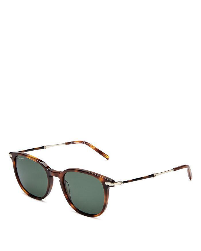 商品Salvatore Ferragamo|Men's Square Sunglasses, 52mm,价格¥2497,第5张图片详细描述