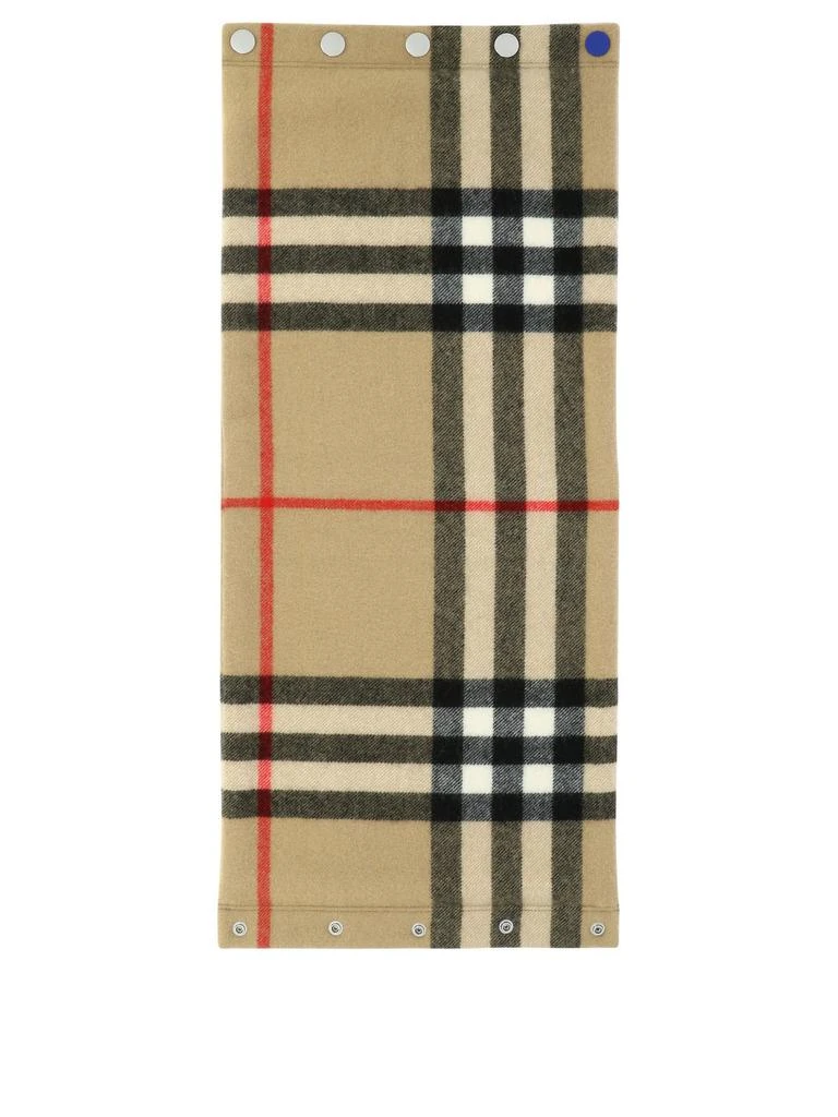 商品Burberry|Check Cashmere Snood Scarves Beige,价格¥2315,第1张图片