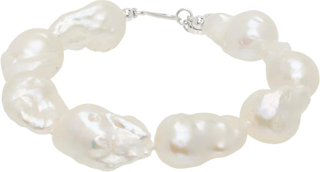 商品Gohar World|White Host Baroque Pearl Bracelet,价格¥2352,第1张图片