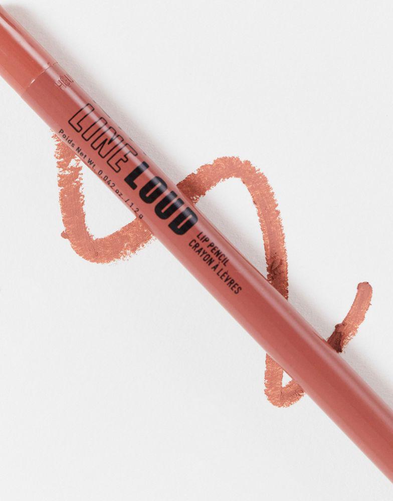 NYX Professional Makeup Longwear Line Loud Matte Lip Liner - Goal Getter商品第2张图片规格展示