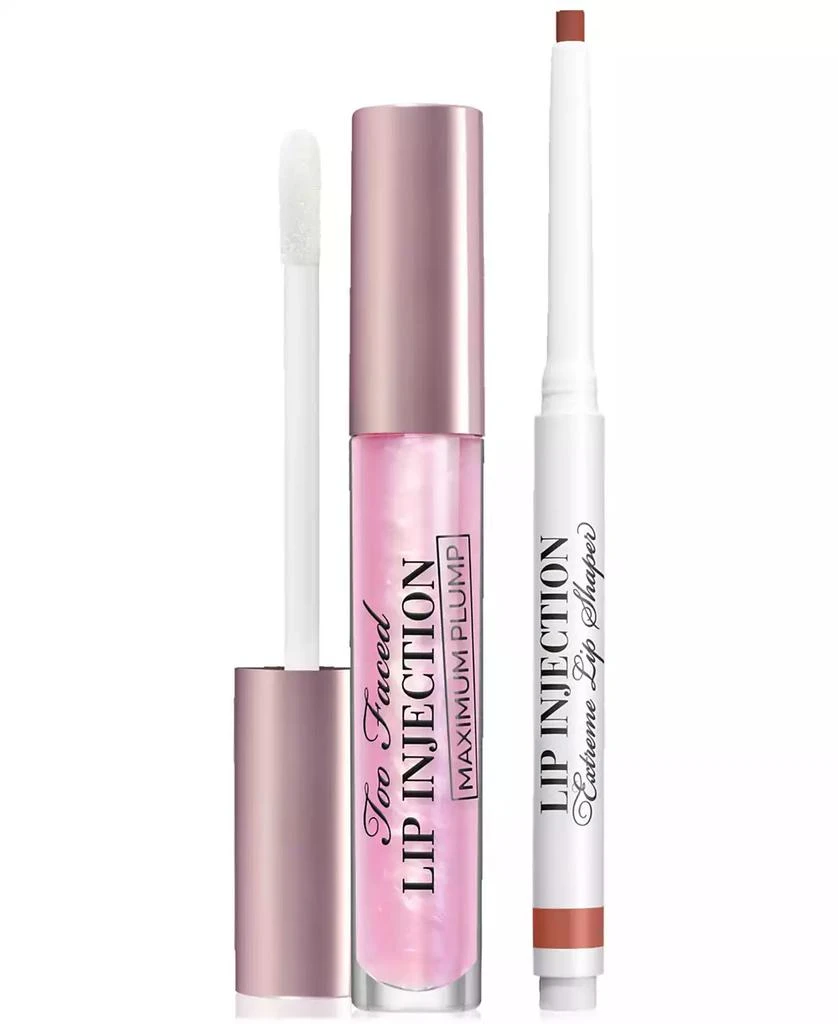 商品Too Faced|2-Pc. Lip Injection Liner & Plumping Gloss Set,价格¥121,第5张图片详细描述