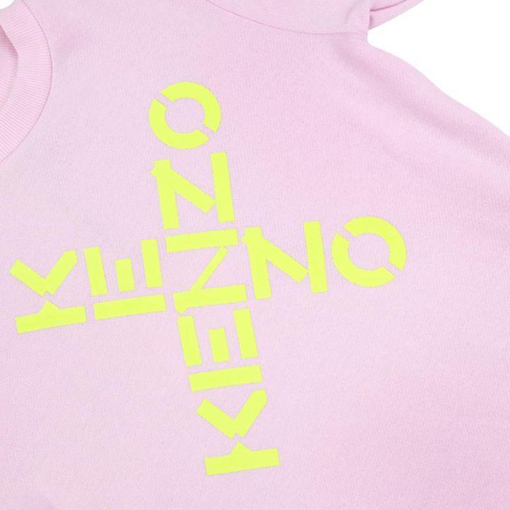 商品Kenzo|Pink & Grey Dress,价格¥970-¥1096,第4张图片详细描述