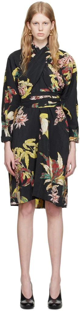 商品Lemaire|Multicolor Knotted Midi Dress,价格¥7359,第1张图片