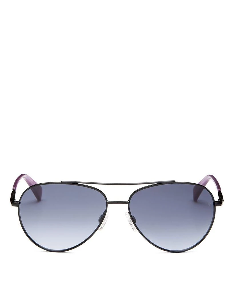 Brow Bar Aviator Sunglasses, 58mm 商品