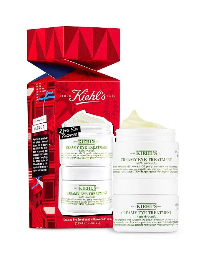 商品Kiehl's|Creamy Eye Treatment with Avocado Duo ($120 value),价格¥394,第1张图片