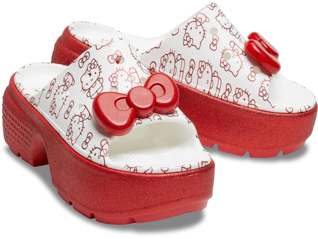 商品Crocs|女士 Hello Kitty系列 Stomp凉拖,价格¥418,第1张图片