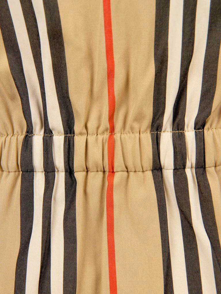 商品Burberry|Burberry Beige Baby Girls Cotton Short Sleeve Check Dress,价格¥1623,第3张图片详细描述