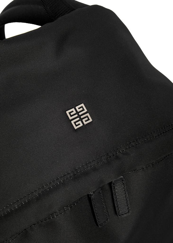 商品Givenchy|Black printed canvas backpack,价格¥7739,第5张图片详细描述